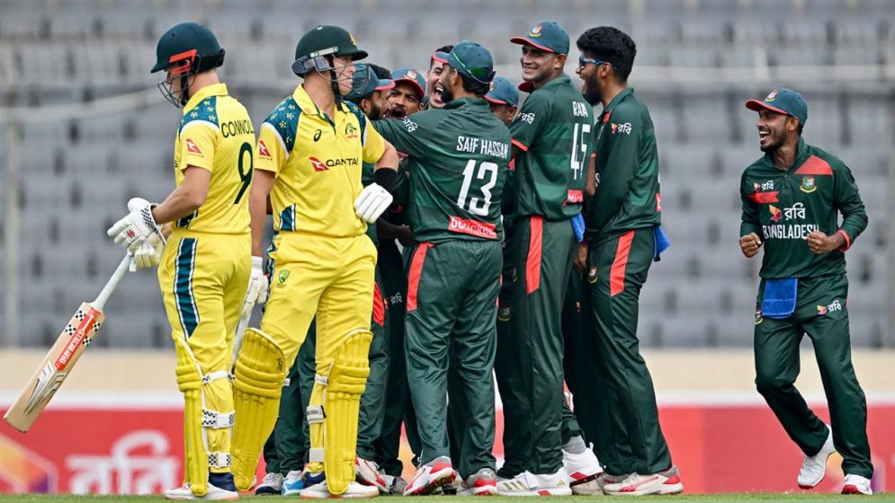 অস্ট্রেলিয়ার বিপক্ষে বাংলাদেশের ঐতিহাসিক জয়