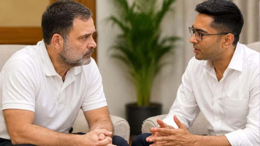 দিল্লিতে রাহুল-অভিষেক বৈঠক, রাজনৈতিক মহলে আলোচনা তুঙ্গে