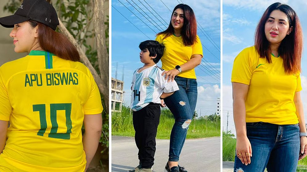 আমি ব্রাজিলের কট্টর সমর্থক, আমার ছেলে আর্জেন্টিনা: অপু বিশ্বাস