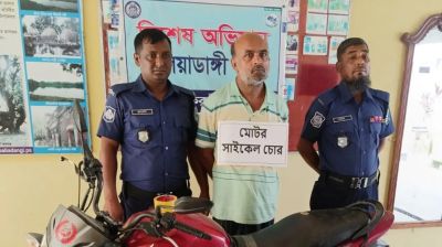 বিএনপি নেতার মোটরসাইকেল চুরি, গ্রেফতার আ.লীগ নেতা