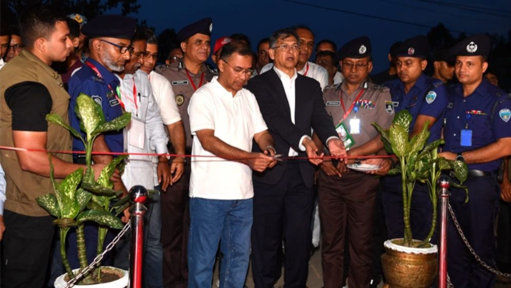 কক্সবাজারে মাতামুহুরী উপজেলা ও থানার ভিত্তিপ্রস্তর উদ্বোধন করেছেন প্রধানমন্ত্রী