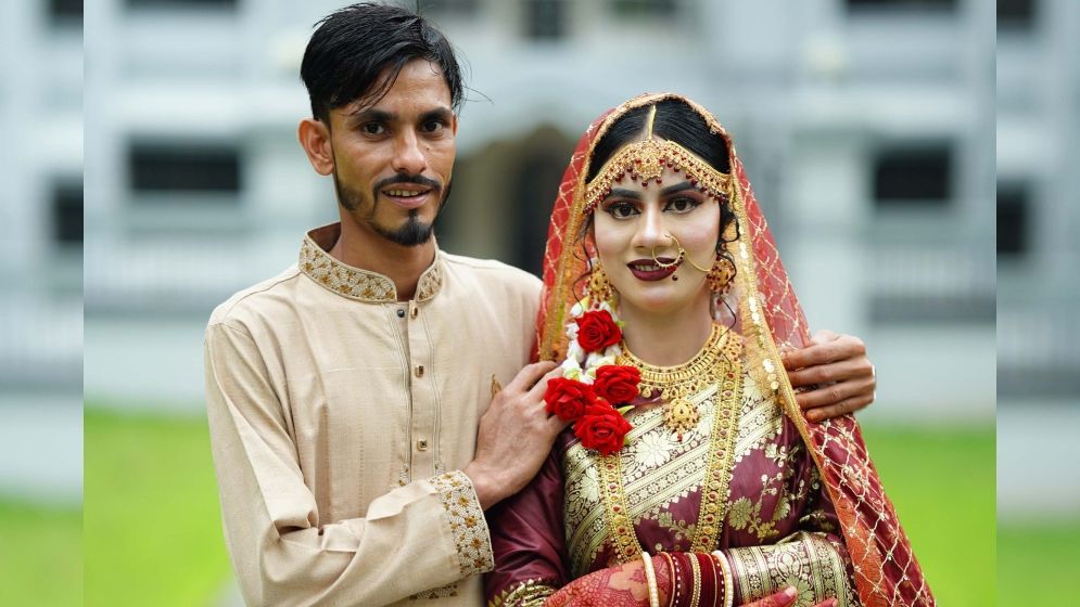 জুলাই আন্দোলনে পরিচয় থেকে প্রেম, বিয়ের পিঁড়িতে দুই তরুণ-তরুণী