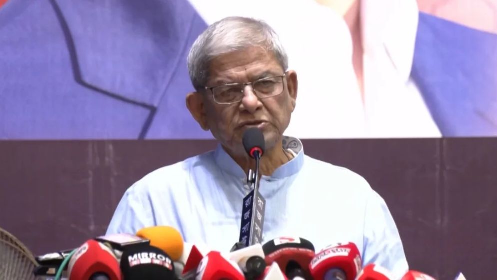 আ.লীগ আর গণতন্ত্র কখনোই একসঙ্গে যায় না: মির্জা ফখরুল