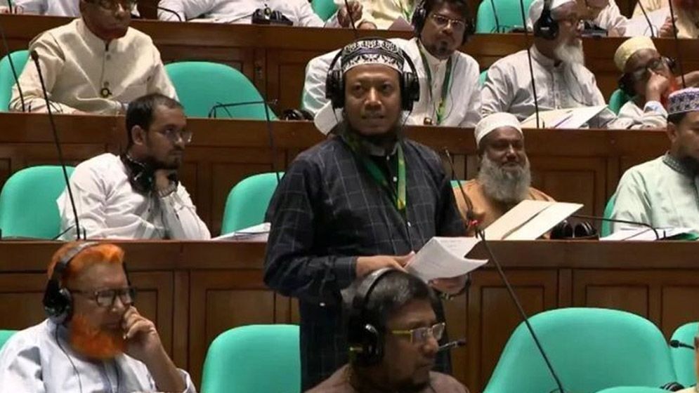 এটা লুটপাটের বাজেট, সংসদে আমির হামজা