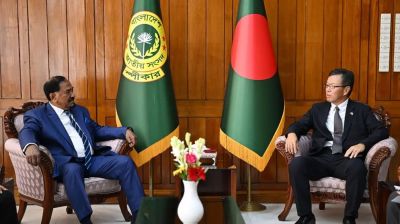 স্পিকারের সঙ্গে জাপানের রাষ্ট্রদূতের সৌজন্য সাক্ষাৎ