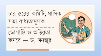 প্রাথমিক শিক্ষক বদলিতে আসছে নতুন নিয়ম