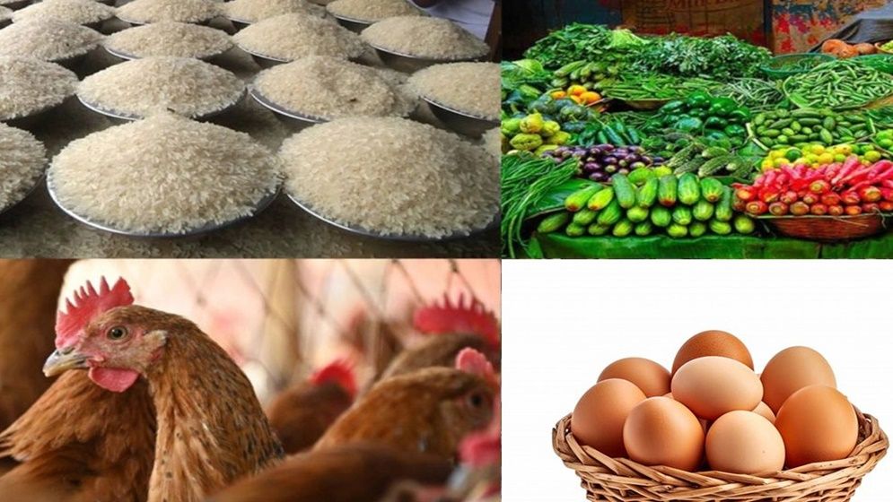 বেড়েছে চালের দাম, কমেছে ডিম ও মুরগির