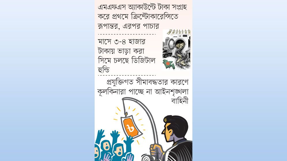 ক্রিপ্টোতে প্রতিদিন পাচার কয়েকশ কোটি টাকা