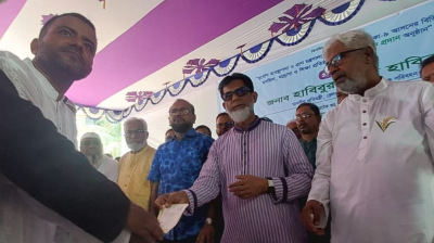 কথায় নয়, কাজের মাধ্যমে আগামীর বাংলাদেশ গড়তে চাই: প্রতিমন্ত্রী হাবিবুর রশিদ