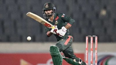 তাওহিদের লড়াইয়ে শতরান ছাড়ানো পুঁজি পেল বাংলাদেশ