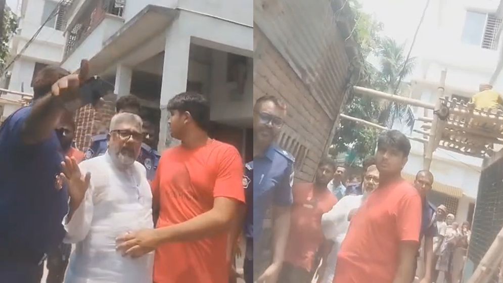 ঝিনাইদহে আ.লীগ নেতাকে পুলিশের কাছ থেকে ছিনিয়ে নিলেন নেতাকর্মীরা