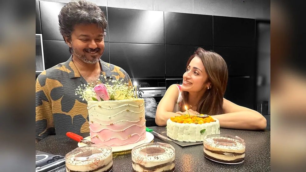 গুঞ্জন উড়িয়ে জন্মদিনে বিজয়কে শুভেচ্ছা তৃষার, ছবি ভাইরাল
