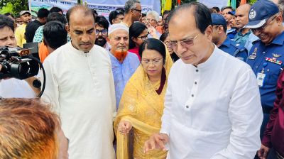 খাল পুনঃখনন প্রকল্পের বৃক্ষরোপণ কর্মসূচি উদ্বোধন করলেন ২ মন্ত্রী