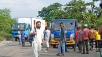 রায়ের পর গাছ ফেলে ঢাকা-চট্টগ্রাম মহাসড়ক অবরোধ