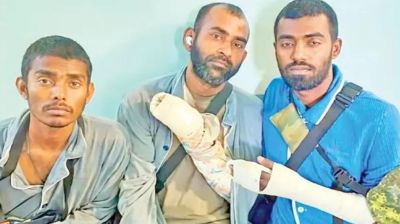 হাতে ব্যান্ডেজ নিয়ে ভিডিও কলে বাঁচার আকুতি