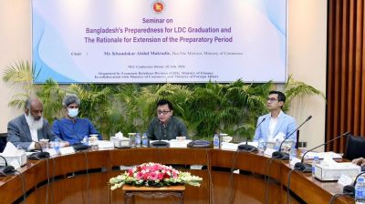 এলডিসি উত্তরণের প্রস্তুতিকাল বাড়াতে চায় সরকার: বাণিজ্যমন্ত্রী