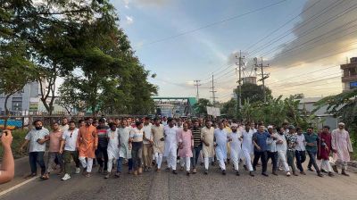 নিষিদ্ধ ছাত্রলীগের ঝটিকা মিছিল, প্রতিবাদে গাজীপুরে ছাত্রদলের বিক্ষোভ