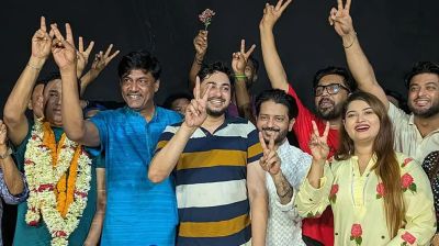 চলচ্চিত্র শিল্পী সমিতির সভাপতি শিবা শানু, সম্পাদক জয় চৌধুরী