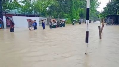 খাগড়াছড়িতে নিম্নাঞ্চলে ঢুকছে পানি