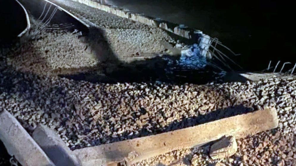 যুক্তরাষ্ট্রের হামলায় ইরানের গুরুত্বপূর্ণ রেলসেতু ক্ষতিগ্রস্ত