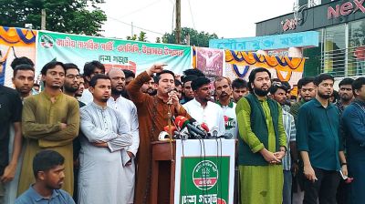 জুলাই গণঅভ্যুত্থানের লক্ষ্য এখনো বাস্তবায়িত হয়নি: সারজিস আলম