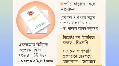 সংস্কার-সংশোধনে রাজনৈতিক জট