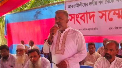 শতাধিক নেতাকর্মী নিয়ে আ.লীগ ছাড়লেন চেয়ারম্যানসহ ৯ ইউপি সদস্য