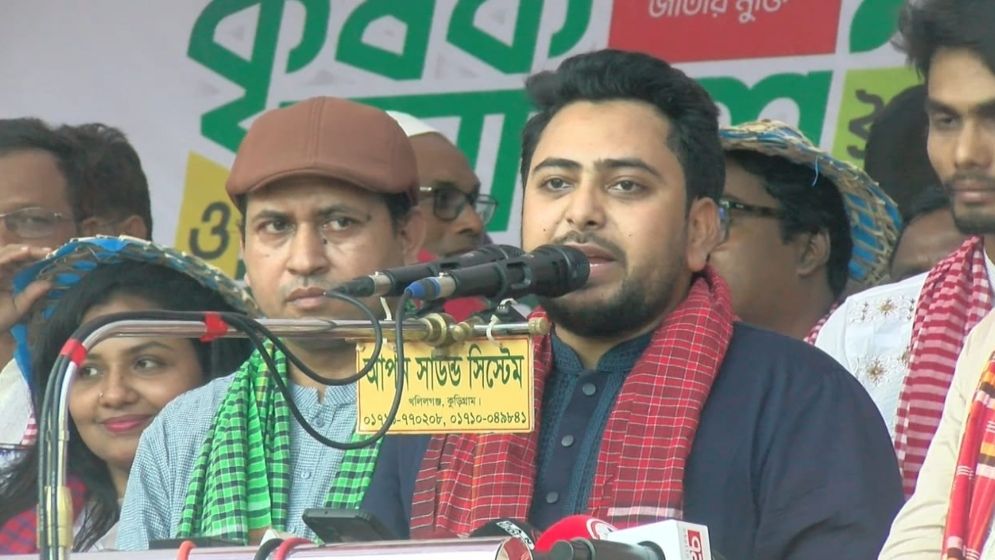 পরিকল্পিতভাবে উত্তরাঞ্চলে বড় উন্নয়ন বাজেট কমানো হয়েছে: নাহিদ ইসলাম
