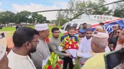 হেলিকপ্টারে চড়ে গাইবান্ধায় কবর জিয়ারতে শিবির সভাপতি