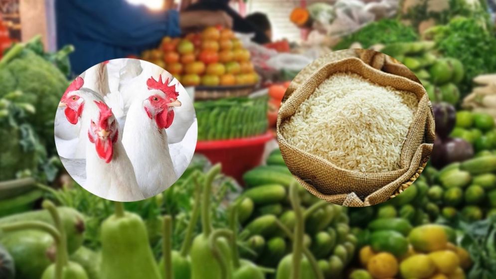 বৃষ্টির অজুহাতে সবজি বাজার চড়া, ঊর্ধ্বমুখী চাল ও মুরগির দাম