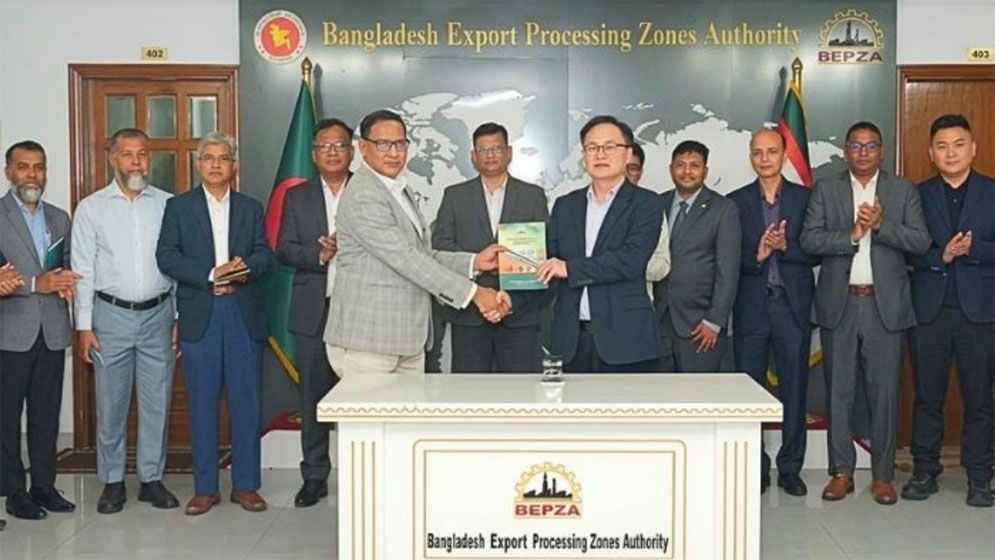 বেপজা অর্থনৈতিক অঞ্চল ৩ কোটি ডলারের চীনা বিনিয়োগ