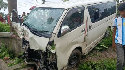 কনে নিয়ে ফেরার পথে মাইক্রোবাস খাদে, শিশুসহ নিহত ২