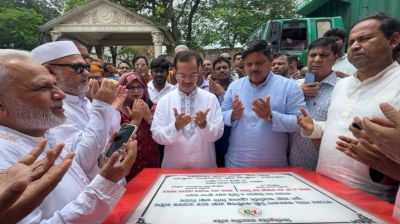 বহুল প্রতীক্ষিত ইছালী-পূবাইল কলেজগেট সড়কের নির্মাণকাজ উদ্বোধন