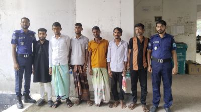 দৌলতখানে মাদকের ছড়াছড়ি, অভিযানে আটক ৬