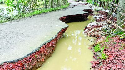 খাগড়াছড়িতে বন্যায় ক্ষতি ৬৬ কোটি টাকা