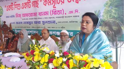গাছ লাগানো শুধু চারা রোপণ নয়, একটি অঙ্গীকার: বিমানমন্ত্রী