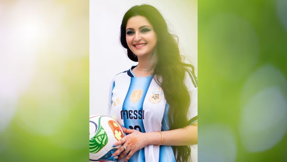 আর্জেন্টিনা জিতলে বিয়ে, এবার যা বললেন পরীমনি