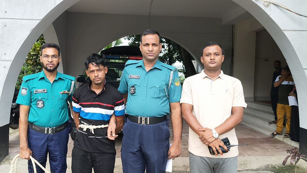 গারদ থেকে পালানোর ৯ ঘণ্টার মধ্যেই ডাকাতি মামলার আসামি গ্রেফতার