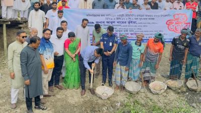 রায়পুরে খাল পুনঃখনন শেষে সরকারি কোষাগারে ফেরত গেল ৬৫ লাখ টাকা