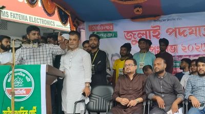 জনগণের সঙ্গে প্রতারণা করলে বঙ্গোপসাগরে ডুবে মরতে হবে: হাসনাত আবদুল্লাহ