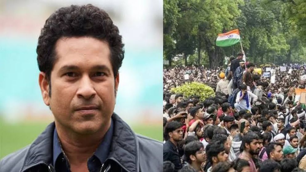 ভারতে ছাত্র আন্দোলন নিয়ে বার্তা দিলেন টেন্ডুলকার