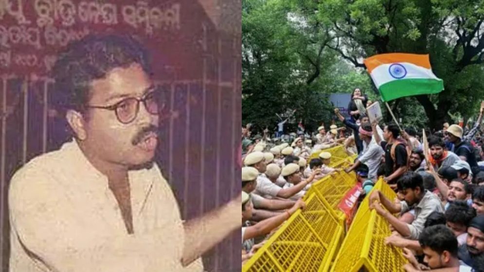 প্রশ্নপত্র ফাঁসের যে আন্দোলনে উত্থান ধর্মেন্দ্র’র, আজ সেই একই সংকটে পতন!