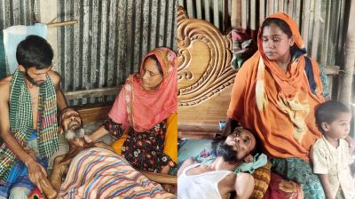 বাবার ব্রেন টিউমার ছেলের ক্যানসার