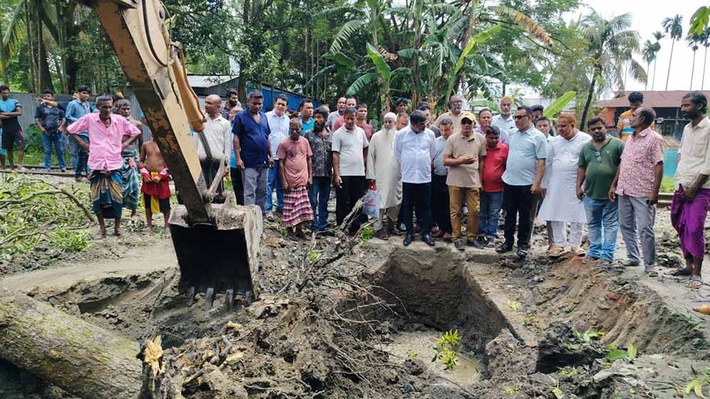 ৩০ বছরের জলাবদ্ধতার অবসান, জামালপুরে ২ হাজার একর জমিতে হবে চাষ