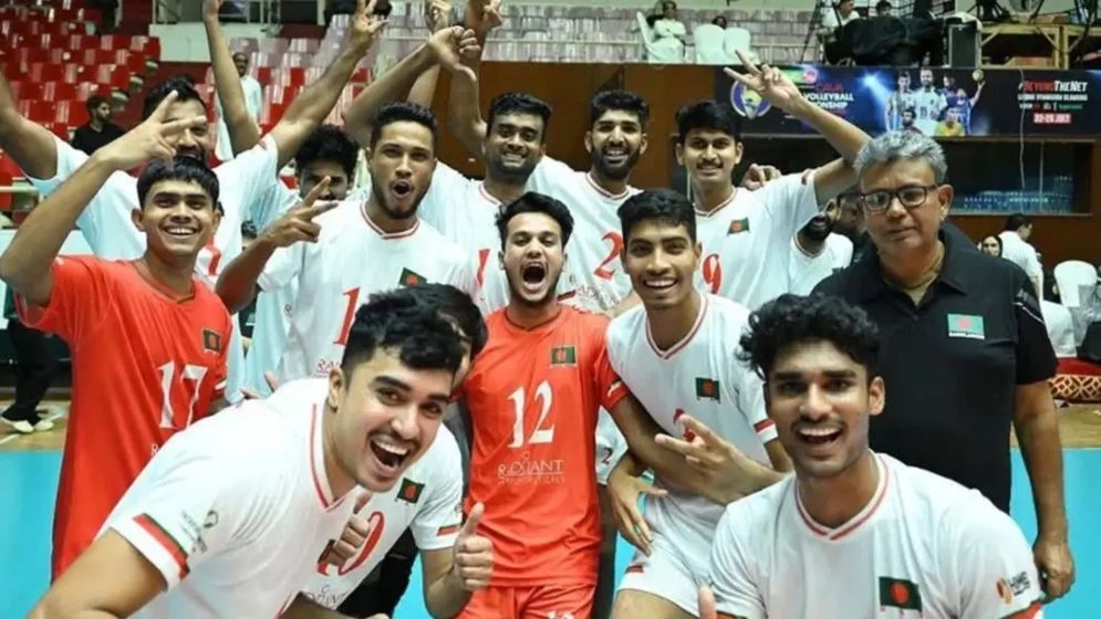 কাভা মেন’স ভলিবল চ্যাম্পিয়নশিপের সেমিফাইনালে বাংলাদেশ