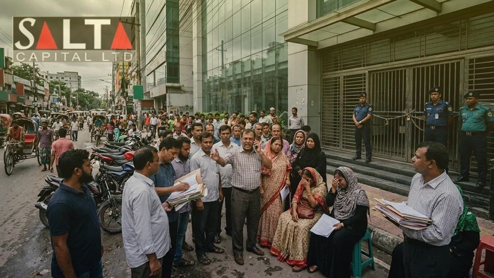 ১৪ হাজার গ্রাহকের শত কোটি টাকা আত্মসাৎ