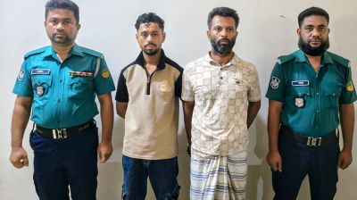 টঙ্গীতে নিষিদ্ধ ছাত্রলীগ-স্বেচ্ছাসেবক লীগের দুই নেতাকর্মী গ্রেফতার