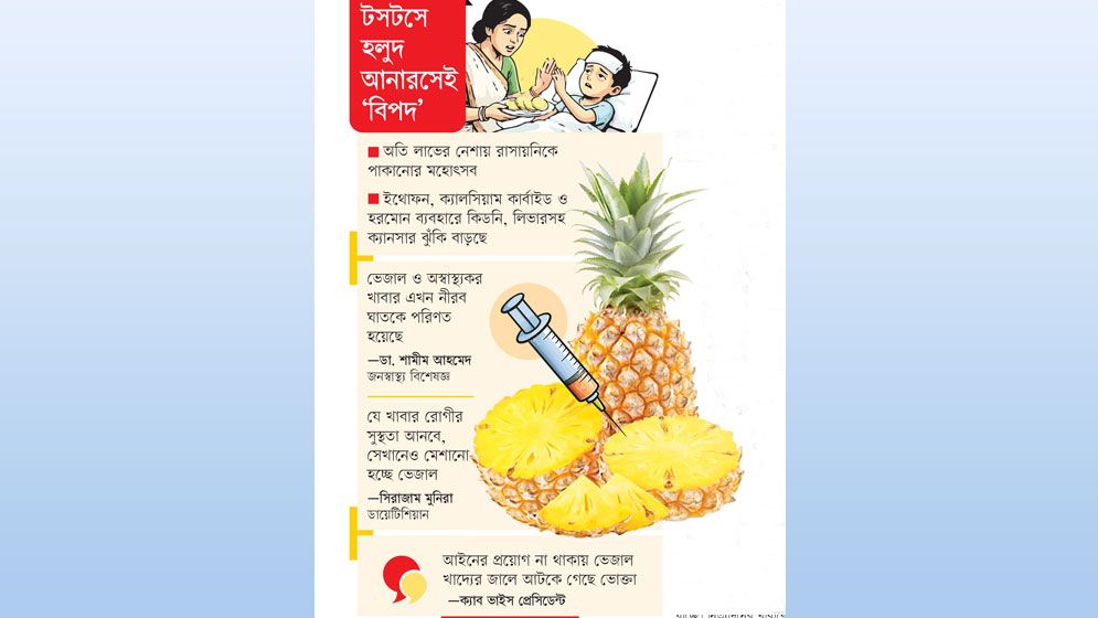 শিশুর জ্বরের পথ্যেও ভয়ানক বিষের থাবা