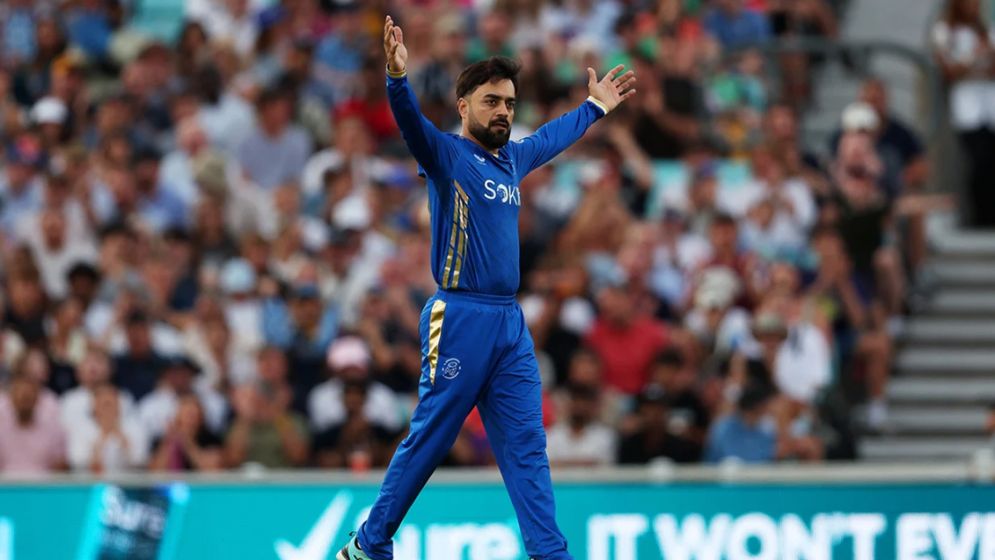 ইংল্যান্ডের লিগে রশিদ খানের মাইলফলক