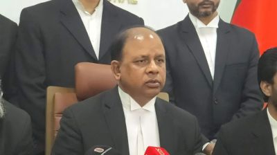 শেখ হাসিনার বক্তব্য প্রচার নিয়ে যা জানালেন চিফ প্রসিকিউটর